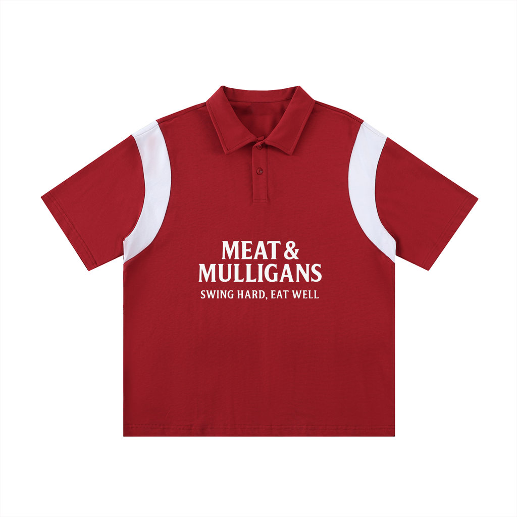 Meat & Mulligans Golf Team Polo